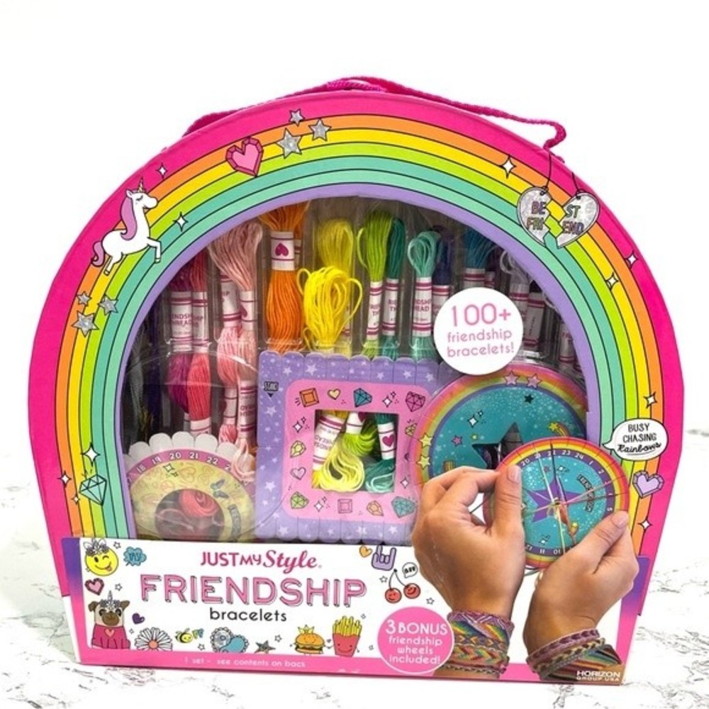 Just My Style Friendship Bracelets Kit Create 100+ Bracelets